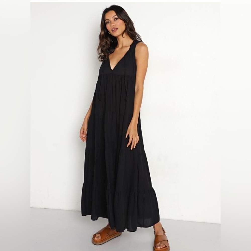 9seed Lighthouse Maxi Dress Black Small